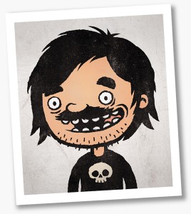 Michael Hacker self-portrait
