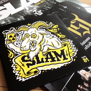 CD cover by Michael Hacker for Slam Alternative Music Magazine