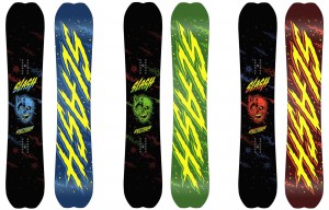 Spectrum Slash Snowboards by Gigi Rüf