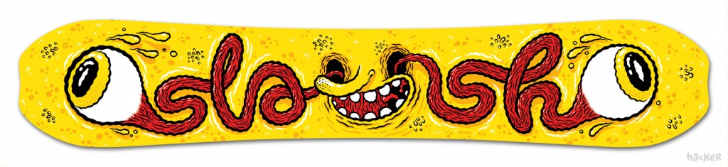 Slash Snowboard by Michael Hacker
