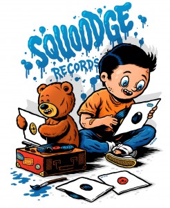 Squoodge Records Illustration by Michael Hacker