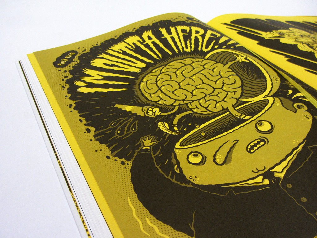 Business Brain illustration by Michael Hacker for 4560