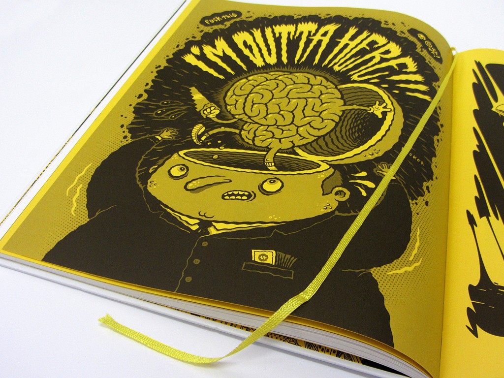 Business Brain illustration by Michael Hacker for 4560